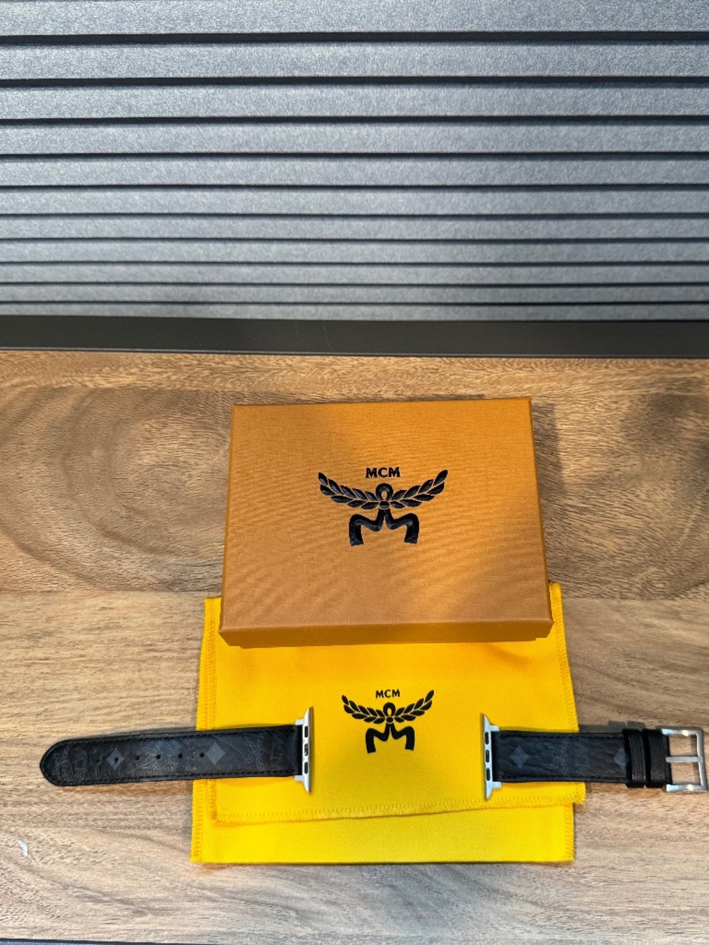MCM Apple watch band